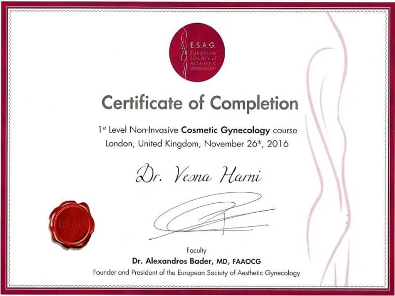 dr.sc.Vesna Harni – certifikat 16