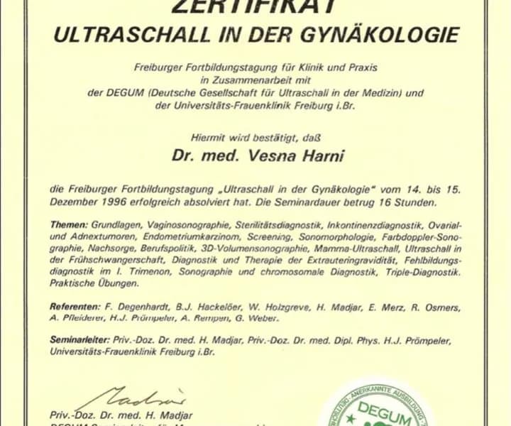 dr.sc.Vesna Harni – certifikat 3