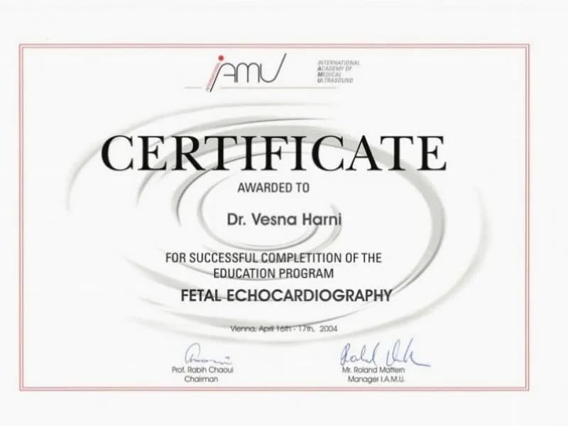 dr.sc.Vesna Harni – certifikat 7