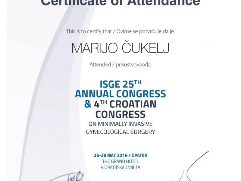 dr. Marijo Čukelj – certifikat 9