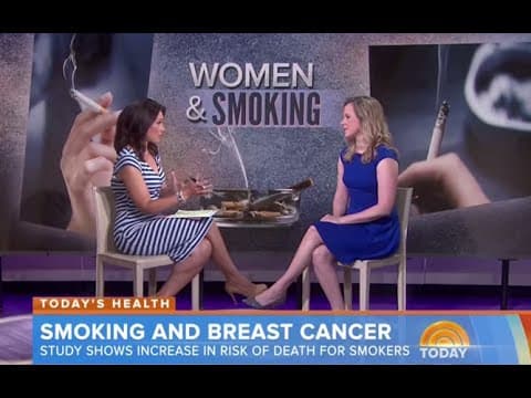 Daljnji dokazi za veću smrtnost od karcinoma dojki kod pušačica