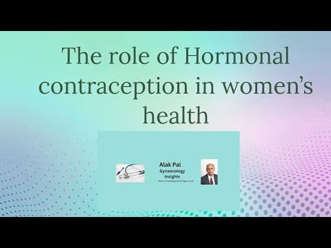 Hormonska kontracepcija i zdravlje žene