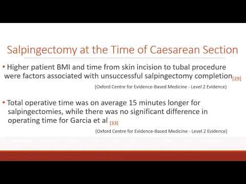 Oportunistička salpingektomija tijekom histerektomije